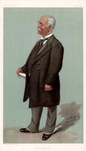 Union Steamship Sir Francis Henry Evans, empresario y político británico, 1896 de Leslie Matthew Ward