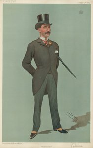 Vizconde Valentia, Ciudad de Oxford, 14 de septiembre de 1899, caricatura de Vanity Fair de Leslie Matthew Ward
