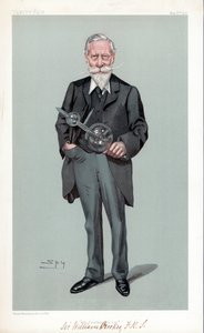 William Crookes, físico y químico británico, 1903 de Leslie Matthew Ward