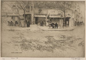 Café du Rond Point de Lester George Hornby