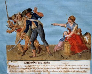 Guerra de Vendée: la heroína de Milhier de Lesueur Brothers