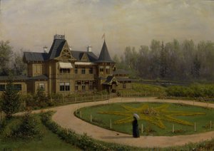 Una Dacha, 1892 de Lev Felixovich Lagorio