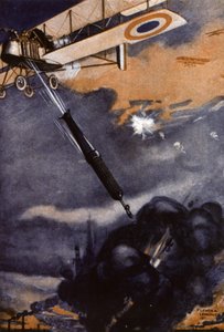 WW1: bomba lanzada por un avión de Leven & Lemonier