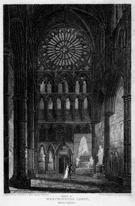 Rincón de los Poetas, Abadía de Westminster, Londres, 1815 de Lewis