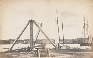Construcción del Acueducto de Washington de Lewis Emory Walker