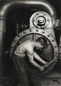 Mecánico de la central eléctrica de Lewis Wickes Hine