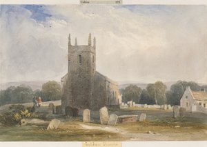 Iglesia de Caldon, c.1830-1840 de Lewis John Wood