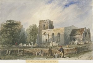 Iglesia de Draycott in the Moors, nd [?siglo XIX]