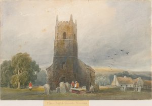 Iglesia de Warslow, c.1830-1840