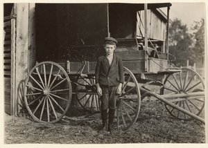 [Orley Shrouce, 10 años, 8 Ozark Mill, Gastonia, Carolina del Norte] de Lewis W. Hine