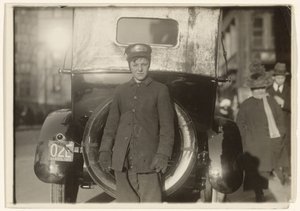 [Mensajero de Western Union, Massachusetts (¿Boston)] de Lewis W. Hine