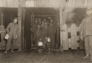Al final del día, Pensilvania de Lewis Wickes Hine