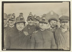 Rompedores en una mina de carbón de Pensilvania de Lewis Wickes Hine
