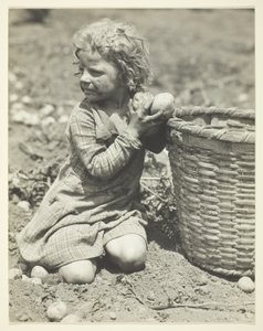 Trabajo infantil en la granja de Lewis Wickes Hine