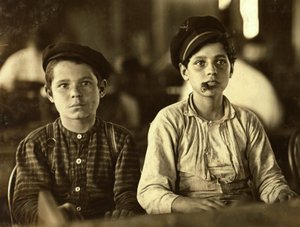Fabricantes de cigarros, Tampa, Florida, 1909 de Lewis Wickes Hine