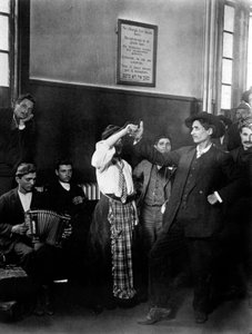 Inmigrantes en Ellis Island de Lewis Wickes Hine