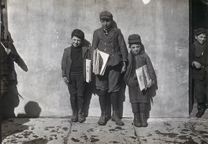 John Pento, Hartford, Connecticut, marzo 1909 de Lewis Wickes Hine