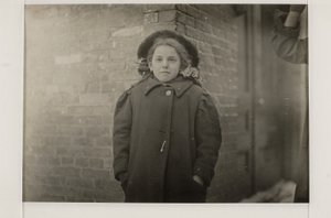 Mary Horn, Hartford, Connecticut, marzo 1909 de Lewis Wickes Hine