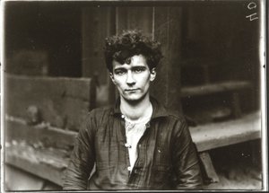 Joven obrero siderúrgico alemán, Pittsburgh de Lewis Wickes Hine