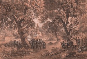 Ataque de las tropas de Garibaldi en San Fermo della Battaglia, Como, Lombardía de Unbekannt Unbekannt