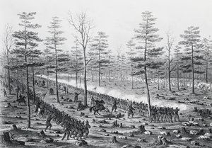 Batalla de Stone River o la Batalla de Murfreesboro, 31 de diciembre de Unbekannt Unbekannt