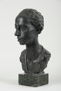 Busto de Donna Maria Chiapelli, c.1932 (bronce) de Libero Andreotti
