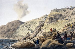 Tendido de cable Bahía de Foilhummerum, cerca de Valentia, Irlanda