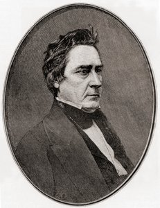 David Rice Atchison, de The Century Magazine, publicado 1887 (grabado) de Unbekannt Unbekannt