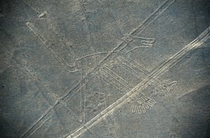 Perro, Líneas de Nazca, Nazca, Perú, Civilización Nazca (foto)