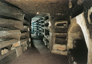 Galería con tumbas de loculus de Unbekannt Unbekannt