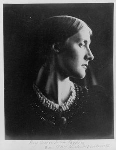 Julia mi sobrina ahora Sra. Duckworth, abril 1867 de Unbekannt Unbekannt