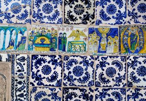 Decoración de azulejos de mayólica (siglo XVII), Patriarcado Armenio de Jerusalén, Ciudad Vieja de Jerusalén (Lista del Patrimonio Mundial de la Unesco) de Unbekannt Unbekannt