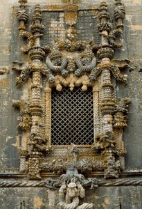 Ventana manuelina del Convento de la Orden de Cristo, Tomar de Unbekannt Unbekannt