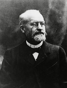 Retrato de Charles Louis Alphonse Laveran (1845-1922), bacteriólogo médico francés, Premio Nobel de Medicina en 1907, fotografía de Eugene Pirou (1841-1909) de Unbekannt Unbekannt