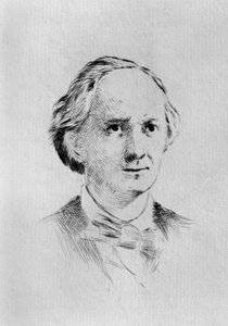 Retrato de Charles Pierre Baudelaire (1821-1867), poeta, ensayista, crítico de arte y traductor francés de Unbekannt Unbekannt