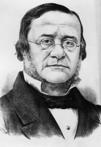 Retrato de Daniele Manin (1804-1857), patriota y político italiano, Presidente de la República de San Marco de 1848 a 1849, grabado de Unbekannt Unbekannt