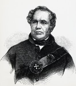 Retrato de Eleazar Williams (1788-1858), pastor anglicano, que afirmó fraudulentamente ser el Delfín perdido de Francia, grabado de Unbekannt Unbekannt