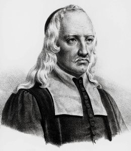 Retrato de Giovanni Alfonso Borelli (1608-1679), matemático, astrónomo, filósofo y fisiólogo italiano, grabado de Unbekannt Unbekannt