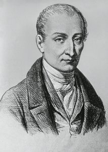 Retrato de Joseph Nicéphore Niépce (1765-1833), inventor francés de la heliografía de Unbekannt Unbekannt