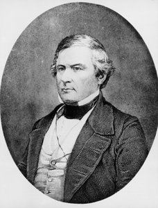 Retrato de Millard Fillmore, abogado y político estadounidense que fue el 13º Presidente de los Estados Unidos, grabado de Unbekannt Unbekannt