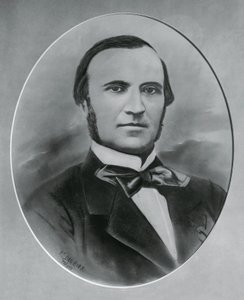 Retrato de Severino Grattoni (1815-1876), arquitecto e ingeniero italiano, grabado de Unbekannt Unbekannt