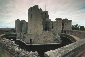 Castillo de Raglan, Monmouthshire, Gales del Sur, Reino Unido