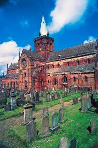 Catedral de San Magnus, Kirkwall, Mainland, Islas Orcadas, Escocia, Reino Unido