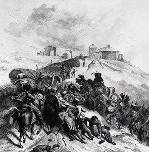 El ejército francés cruzando la Sierra de Guadarrama, 22-24 de diciembre de Unbekannt Unbekannt