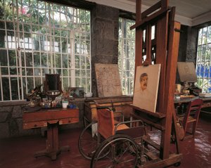 El estudio de Frida Kahlo