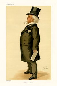 Edmund Tattersall - retrato de pie de Liborio Prosperi