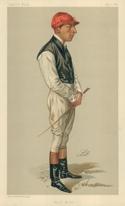 Fred Webb, 10 de agosto de 1889, caricatura de Vanity Fair de Liborio Prosperi