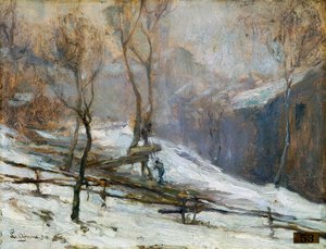 Nieve (Impresión) de Lidio Ajmone