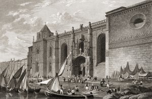 Mosteiro dos Jeronimos Belem, Lisboa, de 