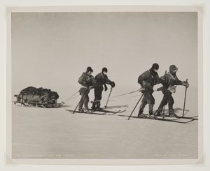 El grupo polar en el sendero de Lieutenant Henry Robertson Bowers